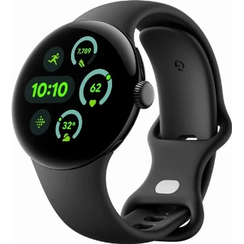 Смарт-часы Google Pixel Watch 3 41 мм, Wi-Fi, Matte Black/Obsidian