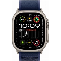 Apple Watch Ultra 2 49mm Titanium Case Trail Loop, синий/, размер M/L, Blue, синий