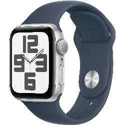 Apple Watch SE 2023 44mm Aluminum Case with Sport Band, , размер M/L, Blue, синий
