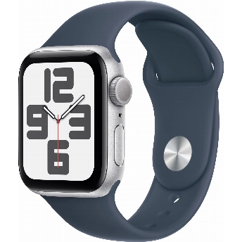 Apple Watch SE 2023 40mm Aluminum Case with Sport Band, , размер M/L, Blue, синий