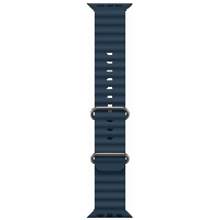 Apple Watch Ultra 2 49mm Titanium Case Ocean Band, Dark Blue