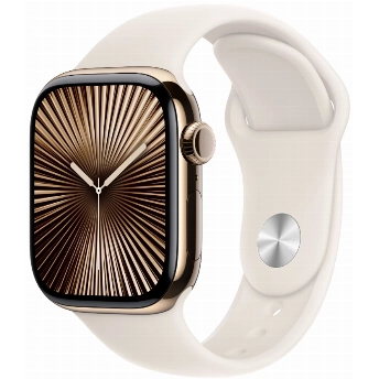 Apple Watch Series 10 42 мм, M/L 140-245 мм, Titanium Case GPS+Cellular, Gold