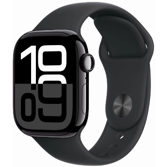 Apple Watch Series 10 42 мм, S/M 130-200 мм, Aluminium Case GPS, Jet Black