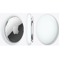 Трекер Apple AirTag белый/ 4 шт, Silver, серебристый 