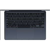 Ноутбук Apple MacBook Air 13" (M3 8C, 10C) MXCV3, 16/512 ГБ, темно-синий, Blue