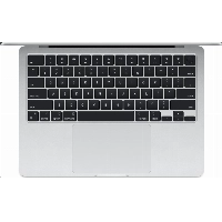 Ноутбук Apple MacBook Air 13" (M3 8C, 8C) MC8H4, 16/256 ГБ, Silver, серебристый 