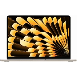 Ноутбук Apple MacBook Air 13" (M3 8C, 8C) MC8J4, 16/256 ГБ, Starlight, "сияющая звезда"