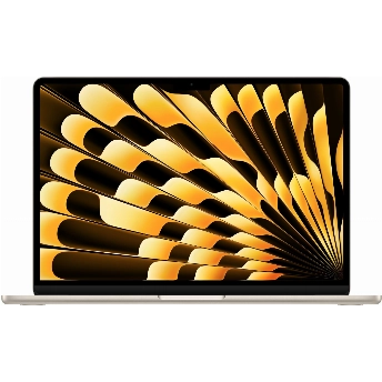 Ноутбук Apple MacBook Air 13" (M3 8C, 8C) MRXT3, 8/256 ГБ, Starlight, "сияющая звезда"