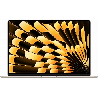 Ноутбук Apple MacBook Air 15" (M3 8C, 10C) MC9K4, 24/512 ГБ, Starlight, "сияющая звезда"