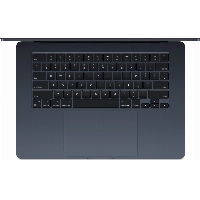 Ноутбук Apple MacBook Air 15" (M3 8C, 10C) Z1BV000SC, 16/256 ГБ, Midnight, темная ночь
