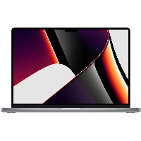 Ноутбук Apple MacBook Pro 16" (M1 Pro 10C, 16C) MK183, 16/512 GB, Grey, серый