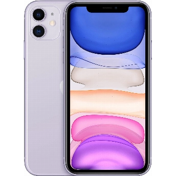 Смартфон Apple iPhone 11 64 ГБ, Dual: nano SIM + eSIM, Violet, фиолетовый