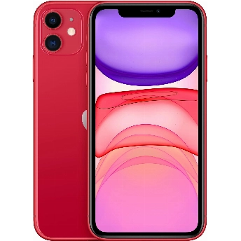 Смартфон Apple iPhone 11 64 ГБ, Dual: nano SIM + eSIM, Red, красный