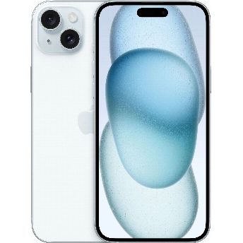 Смартфон Apple iPhone 15 Plus 256 ГБ, Dual SIM (eSIM), Light blue , голубой