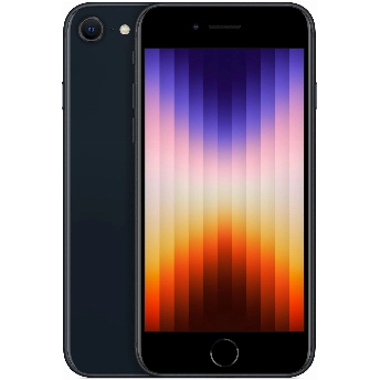 Смартфон Apple iPhone SE 2022 64 ГБ, Black, черный