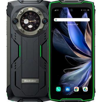 Смартфон Blackview BV9300 Pro, 12/256 GB, Green, зеленый