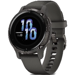 Умные часы Garmin Venu 2S Slate Bezel with  Case and Silicone Band, Graphite