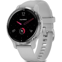 Умные часы Garmin Venu 2S  Bezel with Mist Gray Case and Silicone Band, Silver