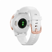 Умные часы Garmin Venu 2S Rose  Bezel with White Case and Silicone Band, Gold