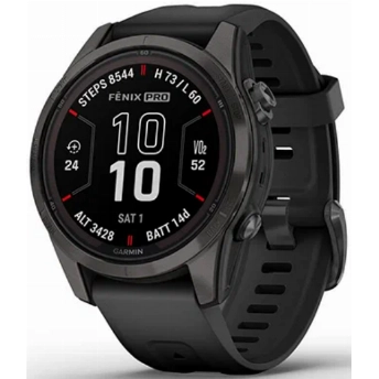 Умные часы Garmin Fenix 7X Pro, Sapphire Solar Black Band 0100277811