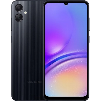 Смартфон Samsung Galaxy A05 4/64 Гб, Black, черный