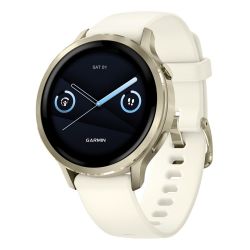 Умные часы Garmin Venu 4 41mm, 010-03013-00, Lunar Gold/Bone, бежевый