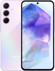 Смартфон Samsung Galaxy A55 12/256 ГБ, Dual nano SIM, Violet, фиолетовый