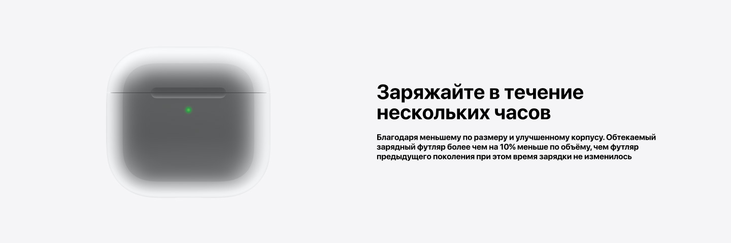 Беспроводные наушники Apple AirPods 4 ANC, White