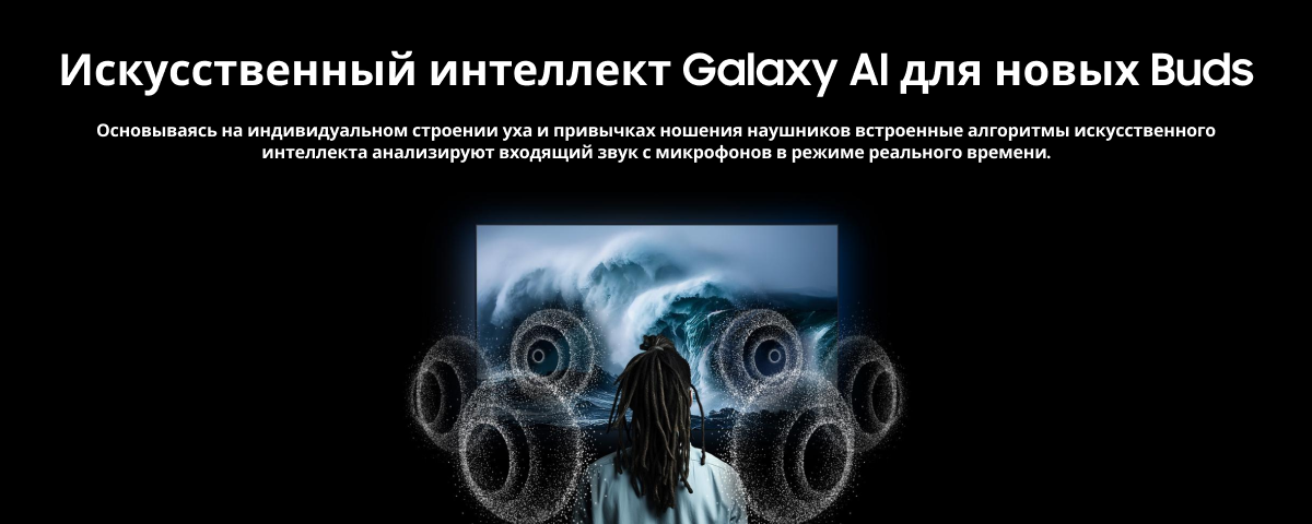 Беспроводные наушники Samsung Galaxy Buds 3, White, белый
