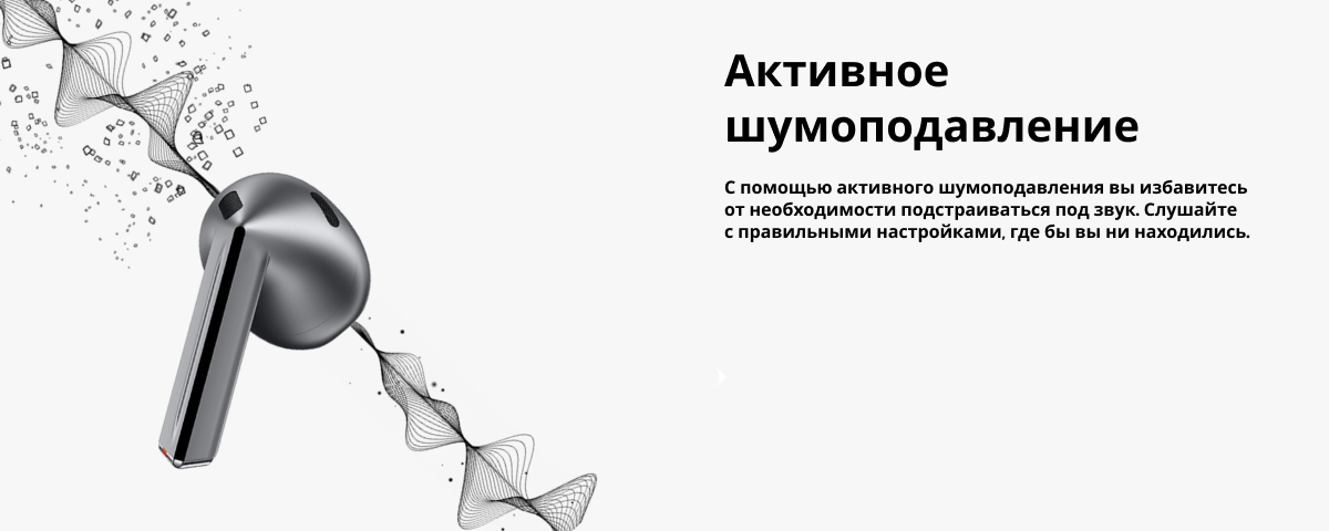 Беспроводные наушники Samsung Galaxy Buds 3, White, белый
