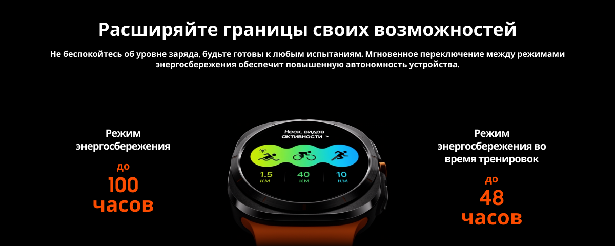 Часы Samsung Galaxy Watch 7 Ultra 47mm, LTE, Titanium Gray